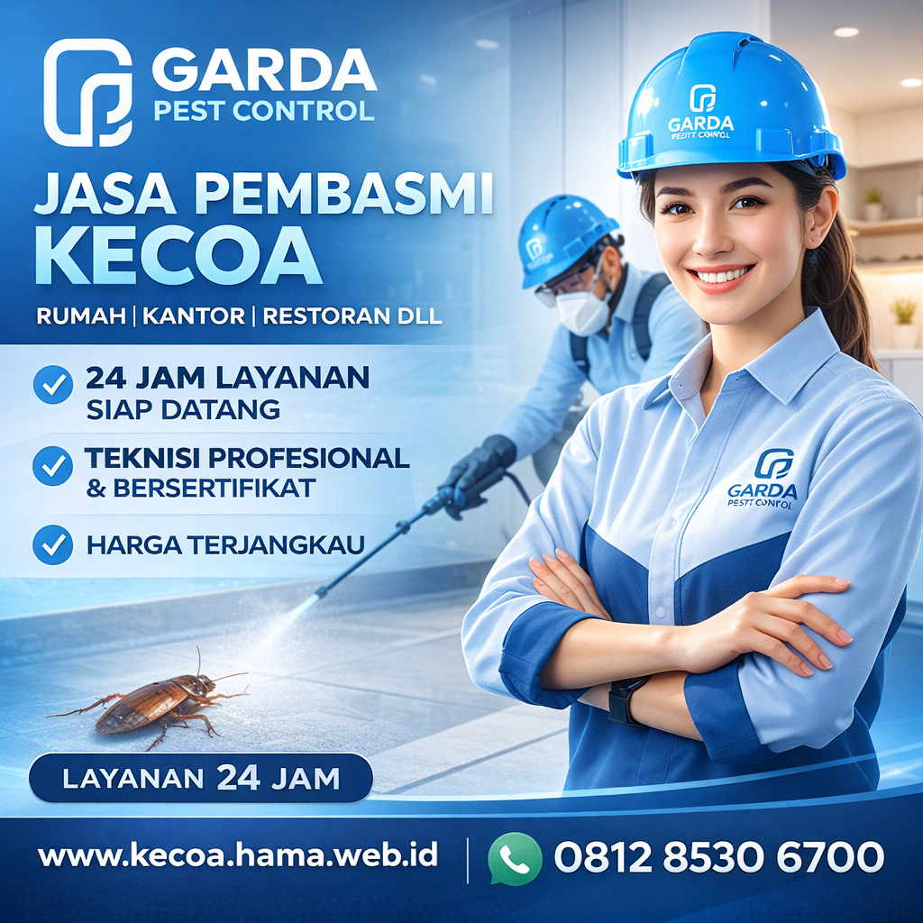 Jasa Pembasmi Kecoa di Boyolali Layanan Home Service
