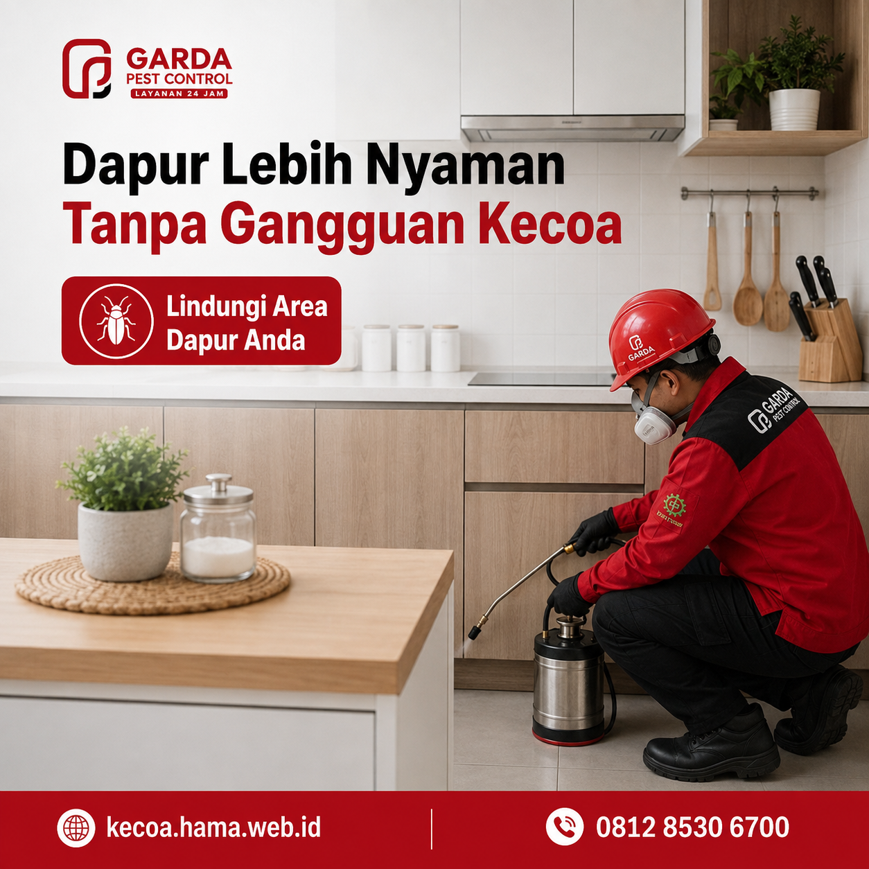Jasa Pembasmi Kecoa Sleman Tepercaya untuk Rumah dan Tempat Bisnis