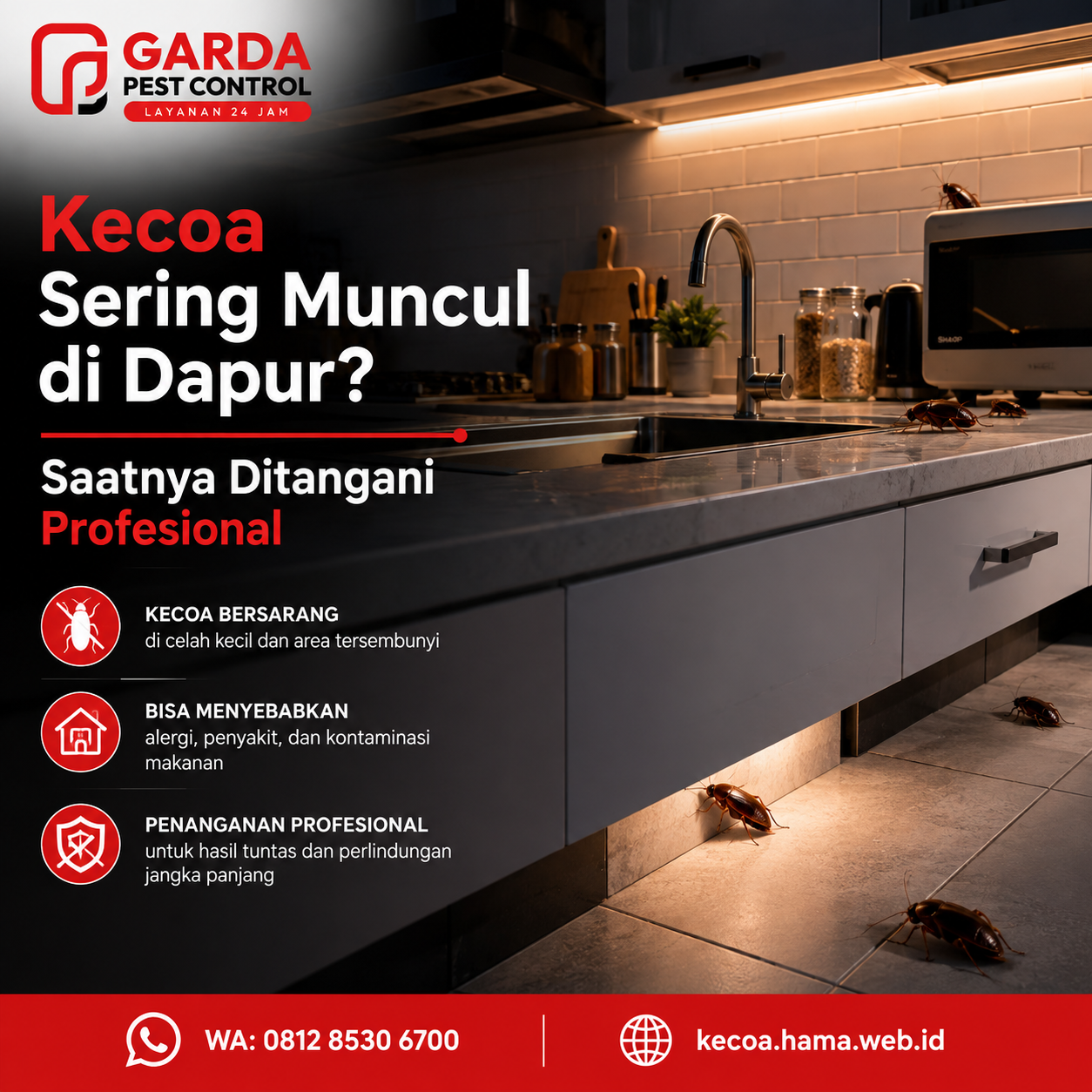 Cara Memilih Jasa Pembasmi Kecoa Bergaransi di Solo untuk Rumah dan Bisnis