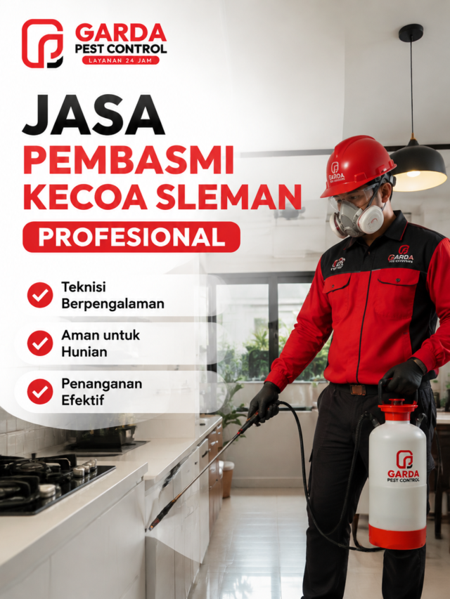 Jasa Pembasmi Kecoa Turi Sleman